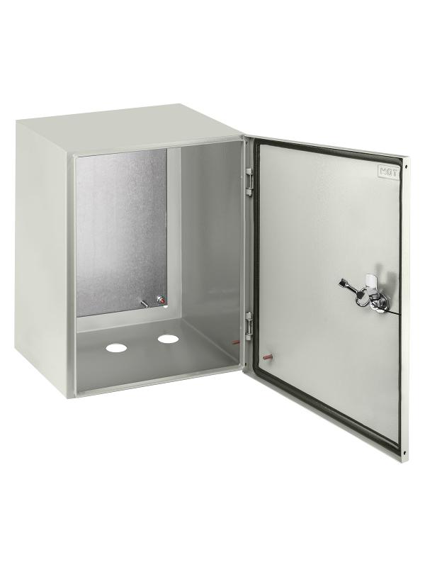 Щит с монтажной панелью ЩМП-1-0 IP66 (395х310х220)