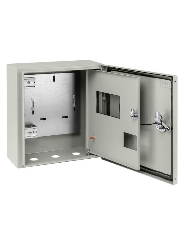 Щит учета ЩУ-1ф/1-1-6 IP66 (310х300х150) двухдверный