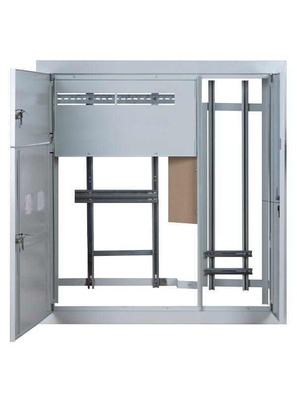 Корпус щита этажного 2 кв. (1010х950х165) IP31