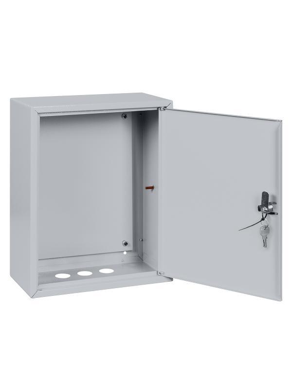 Щит с монтажной панелью ЩМП-1-1 (395х310х150) IP31 Народный