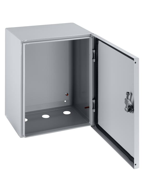 Щит с монтажной панелью ЩМП-1-0 (395х310х220) IP54 Народный