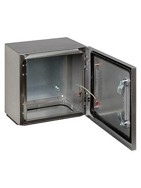 Корпус металлический ЩМП-30.30.20 (AISI 304) IP66 (300х300х200)
