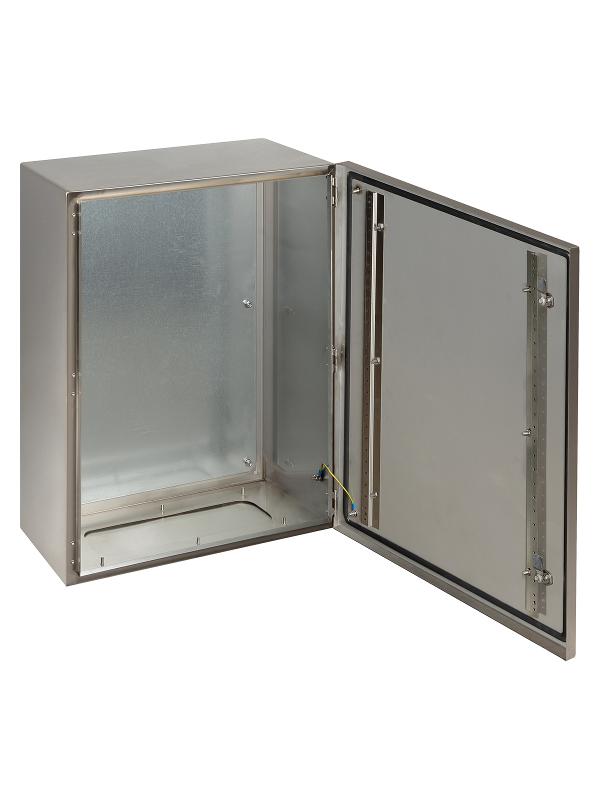 Корпус металлический ЩМП-80.60.25 (AISI 304) IP66 (800х600х250)