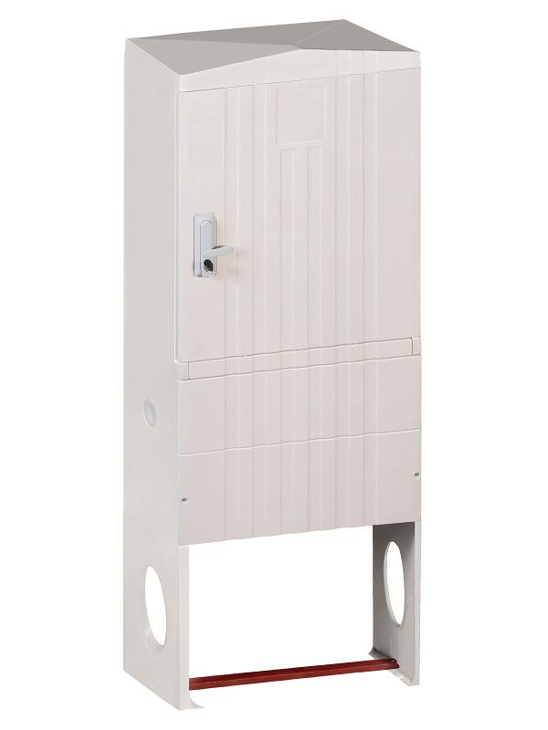 Шкаф с цоколем, полиэстер. ШЭ-01, GRP, IP54, IK10, от -50 до +70 °С, (600х1770х320)