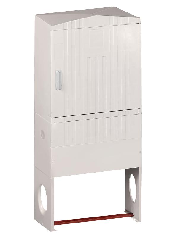 Шкаф с цоколем, полиэстер. ШЭ-02, GRP, IP54, IK10, от -50 до +70 °С, (800х1770х320)