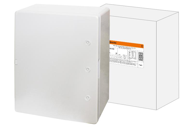 Бокс пластиковый навесной ЩМП-0-9, ABS, IP65, -45 до +75 С 800x600x260
