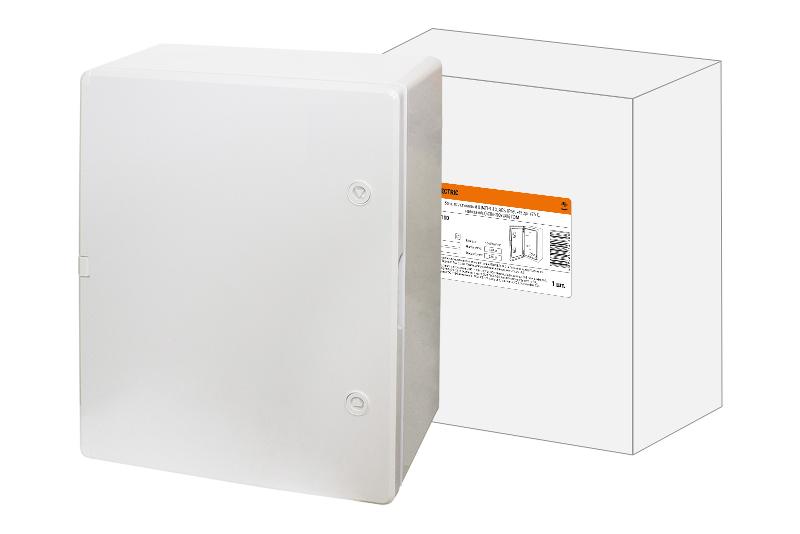 Бокс пластиковый навесной ЩМП-0-10, ABS, IP65, -45 до +75 С (500x400x240)