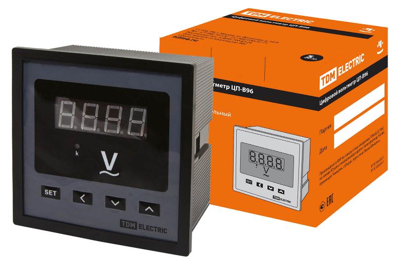 Цифровой вольтметр ЦП-В96 0-9999В-0,5-Р