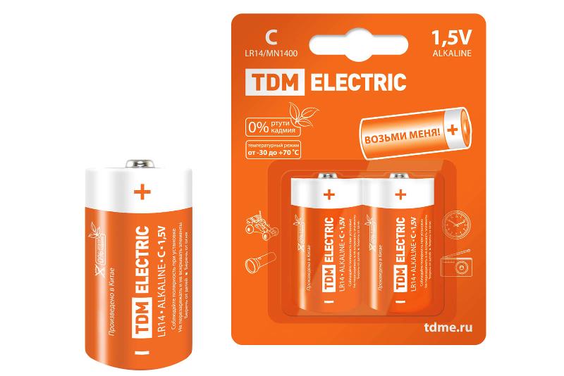 Элемент питания LR14 C Alkaline 1,5V BP-2