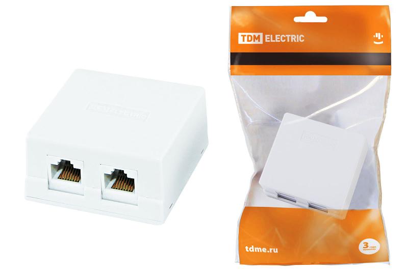 Компьютерная розетка 2xRJ-45