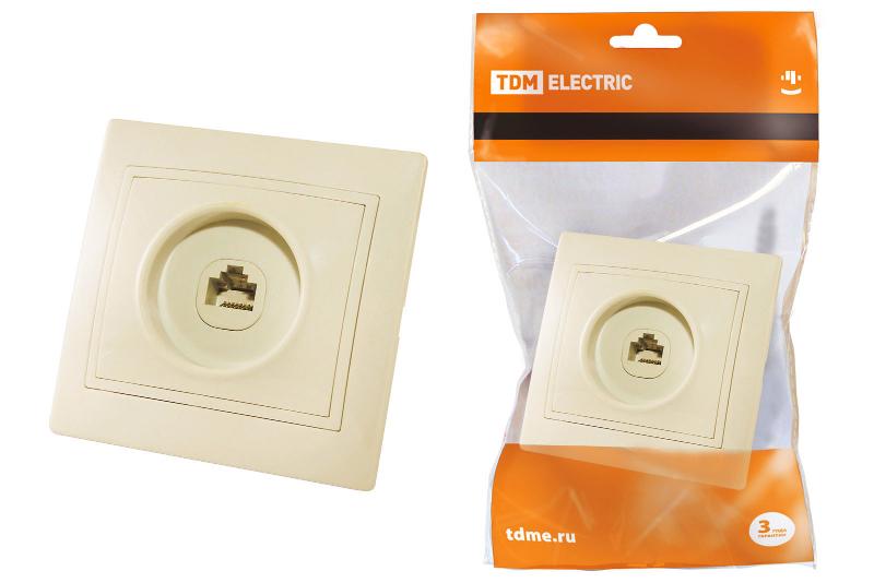 Розетка компьютерная RJ45  сл. кость "Таймыр"