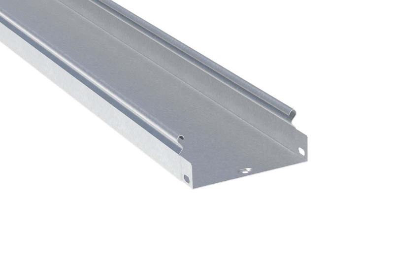 Лоток неперфорированный 50х100х3000-1,2 мм