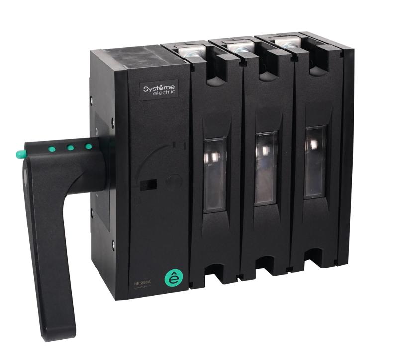 ВЫКЛ-РАЗЪЕДИНИТЕЛЬ SYSTEMEPACT SD160 4P 63A  РУКОЯТКА СЛЕВА СБОКУ_РУКОЯТКА ЗАКАЗЫВАЕТСЯ ОТДЕЛЬНО