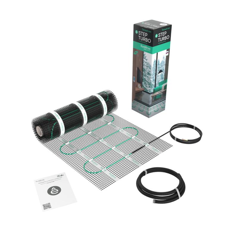 STEP TURBO Мат нагревательный STM200100, 200 Вт/м2, 2000 Вт, 10 м2