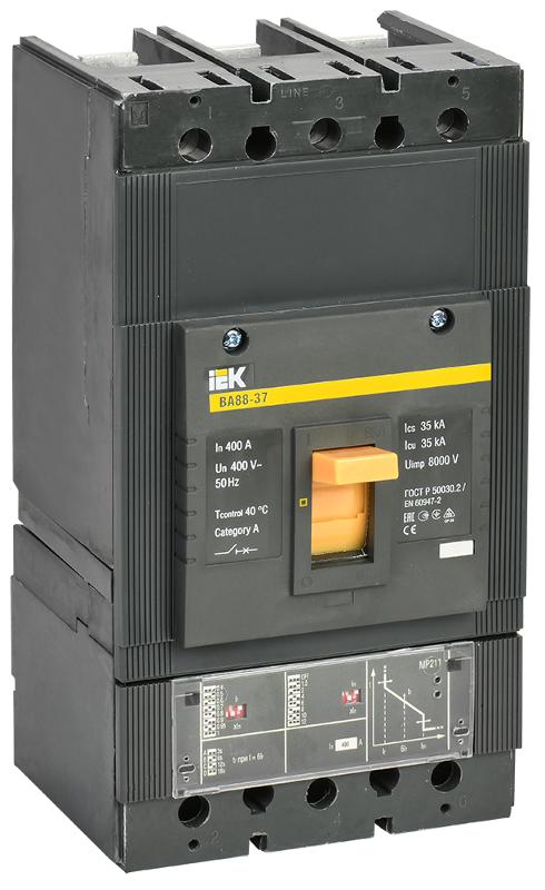 Авт. выкл. ВА88-37  3Р  400А  35кА.  с электронным расцепителем MP 211