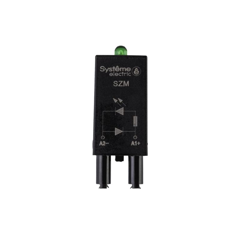 Защитный модуль диод+LED 110/240VDC