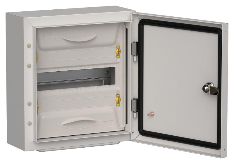 TITAN 5 Корпус металлический ЩРн-12 (1х12) 335х310х140 IP54 серый