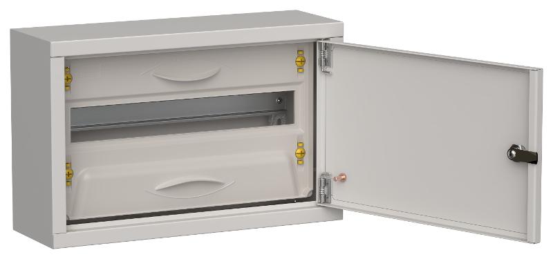 TITAN 5 Корпус металлический ЩРн-18 (1х18) 268х420х140 IP31 сер