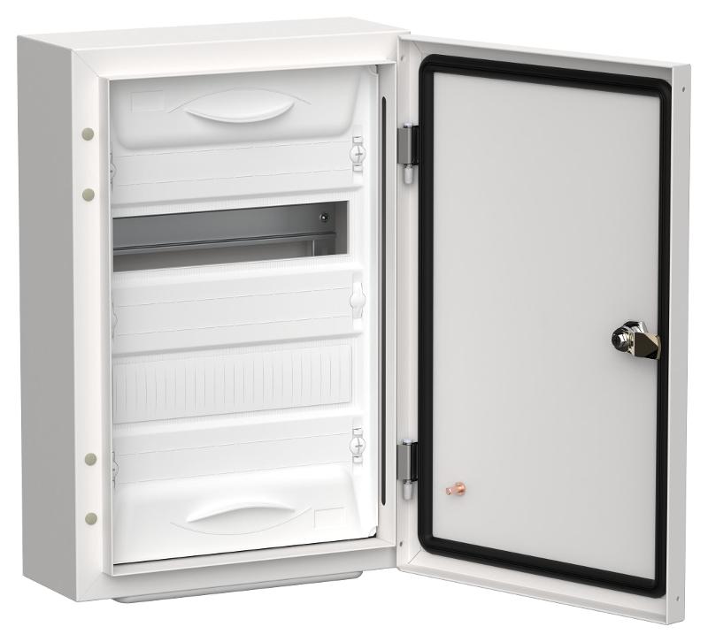 TITAN 5 Корпус металлический ЩРн-24 (1х24) 460х310х140 IP54 белый