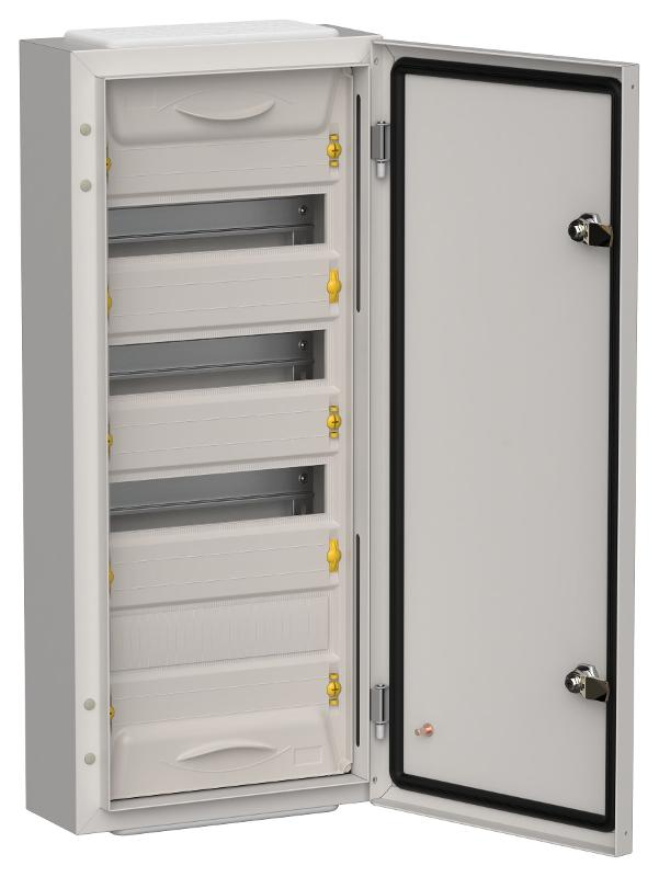 TITAN 5 Корпус металлический ЩРн-48 (1х48) 710х310х140 IP54 серый