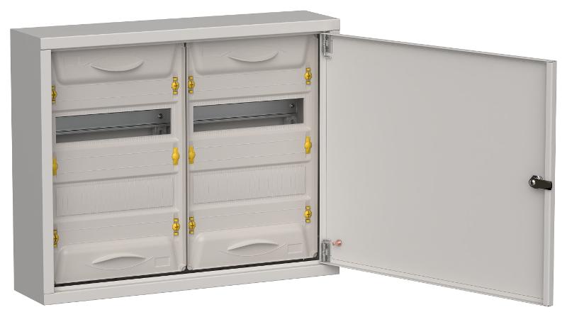 TITAN 5 Корпус металлический ЩРн-48 (2х24) 460х570х140 IP31 сер