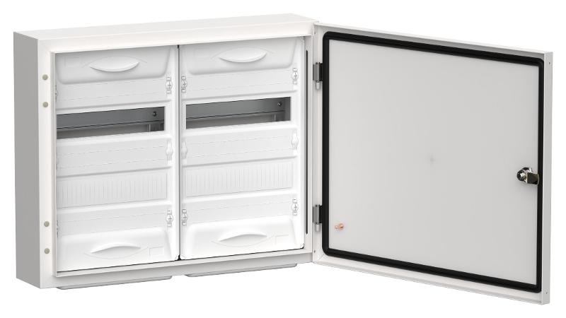 TITAN 5 Корпус металлический ЩРн-48 (2х24) 460х570х140 IP54 белый