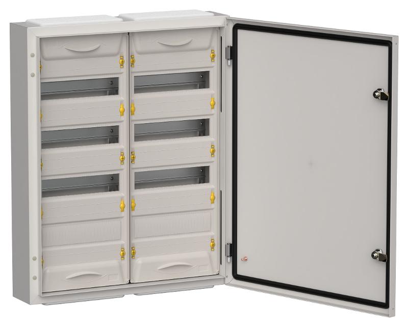 TITAN 5 Корпус металлический ЩРн-96 (2х48) 710х570х140 IP54 серый