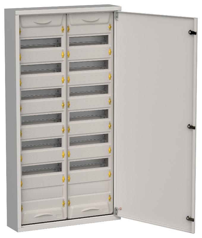 TITAN 5 Корпус металлический ЩРн-168 (2х84) 1085х570х140 IP31 сер