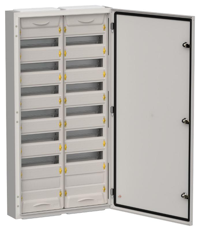TITAN 5 Корпус металлический ЩРн-168 (2х84) 1085х570х140 IP54 серый