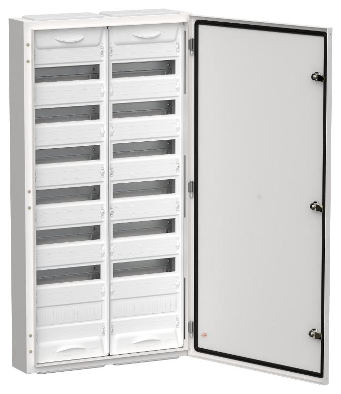 TITAN 5 Корпус металлический ЩРн-168 (2х84) 1085х570х140 IP54 белый