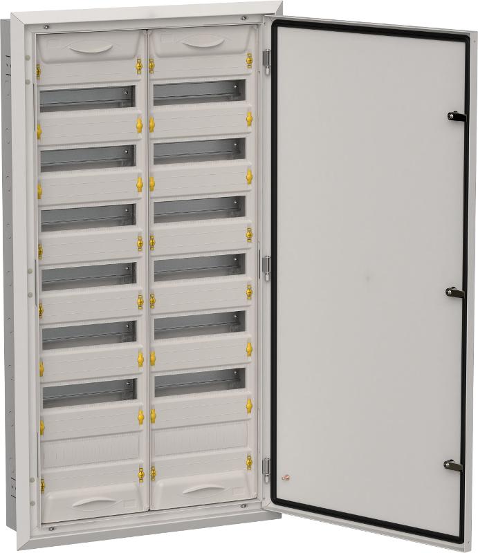 TITAN 5 Корпус металлический ЩРв-168 (2х84) 1130х625х130 IP31 серый