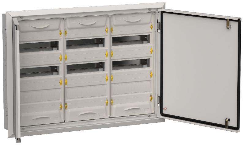 TITAN 5 Корпус металлический ЩРв-108 (3х36) 630х885х130 IP31 серый