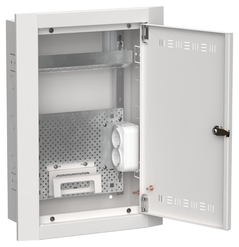 TITAN 5 Корпус мультимедиа ЩРв-24 (1х24) белый