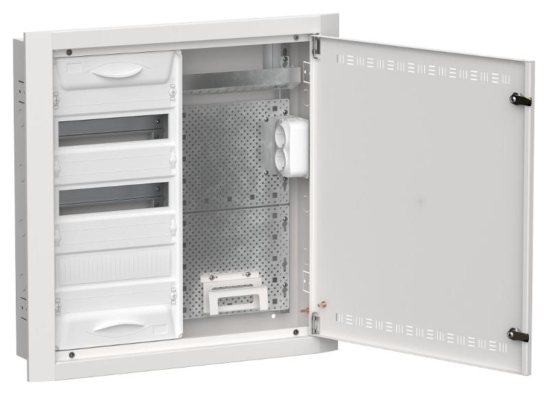TITAN 5 Корпус комбинированный ЩРв-36 (2х36) белый