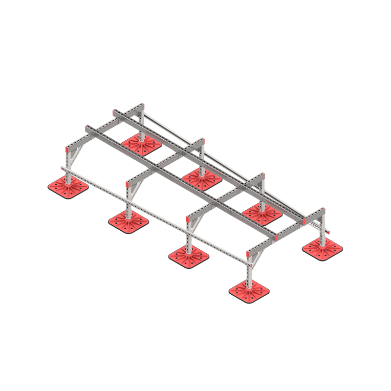Опорная конструкция для установки оборудования TECHNORAPTOR FOOT 1200х3000 тип 3