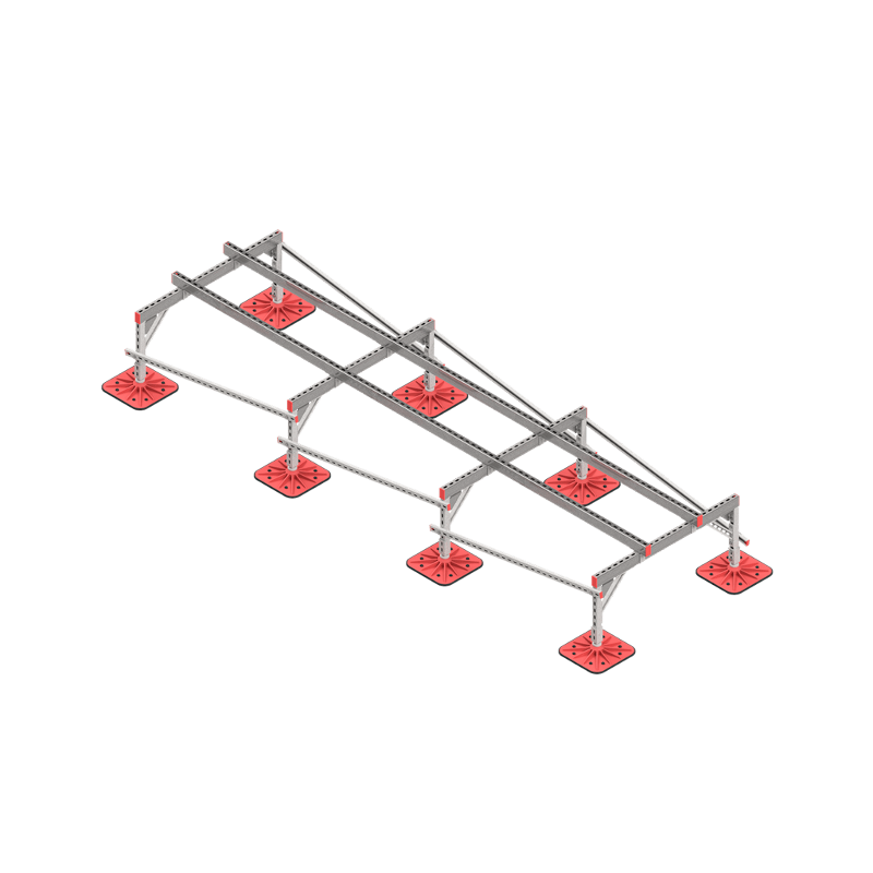 Опорная конструкция для установки оборудования TECHNORAPTOR FOOT 1200х4000 тип 1