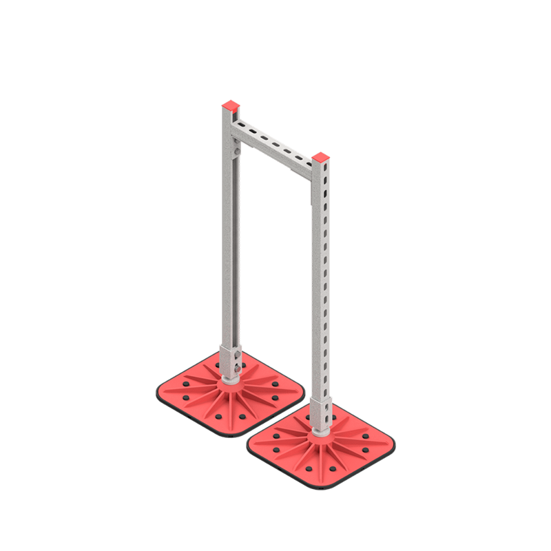 Опорная конструкция для гор. прямоуг. воздуховодов  TECHNORAPTOR FOOT 350х1000