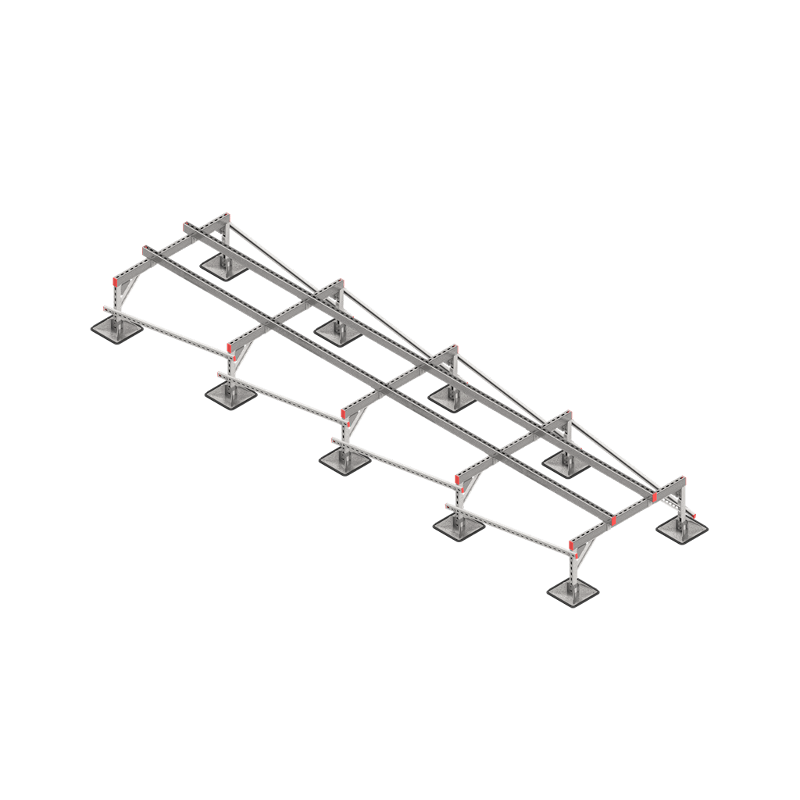 Опорная конструкция для установки оборудования TECHNORAPTOR STEELFOOT 1200х5000 тип 1