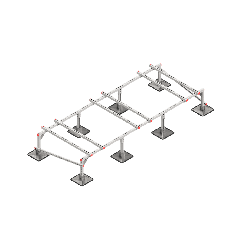 Опорная конструкция для установки оборудования TECHNORAPTOR STEELFOOT 3000х1200 тип 1