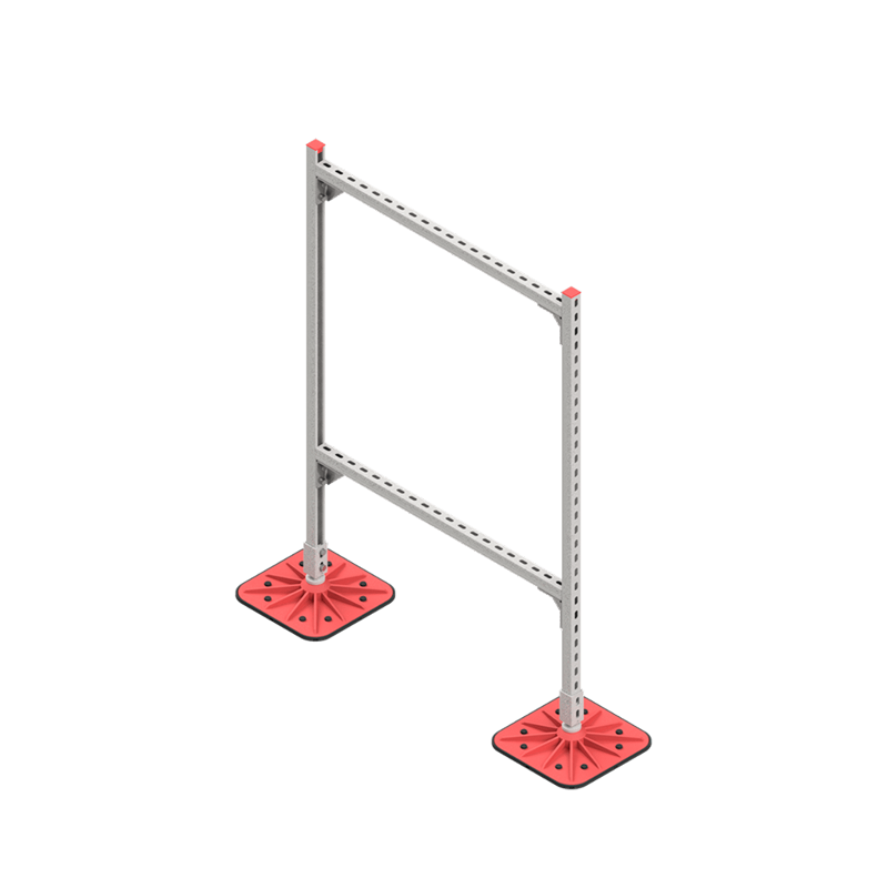 Опорная конструкция для гор. прямоуг. воздуховодов  TECHNORAPTOR FOOT 1000х1500 HD