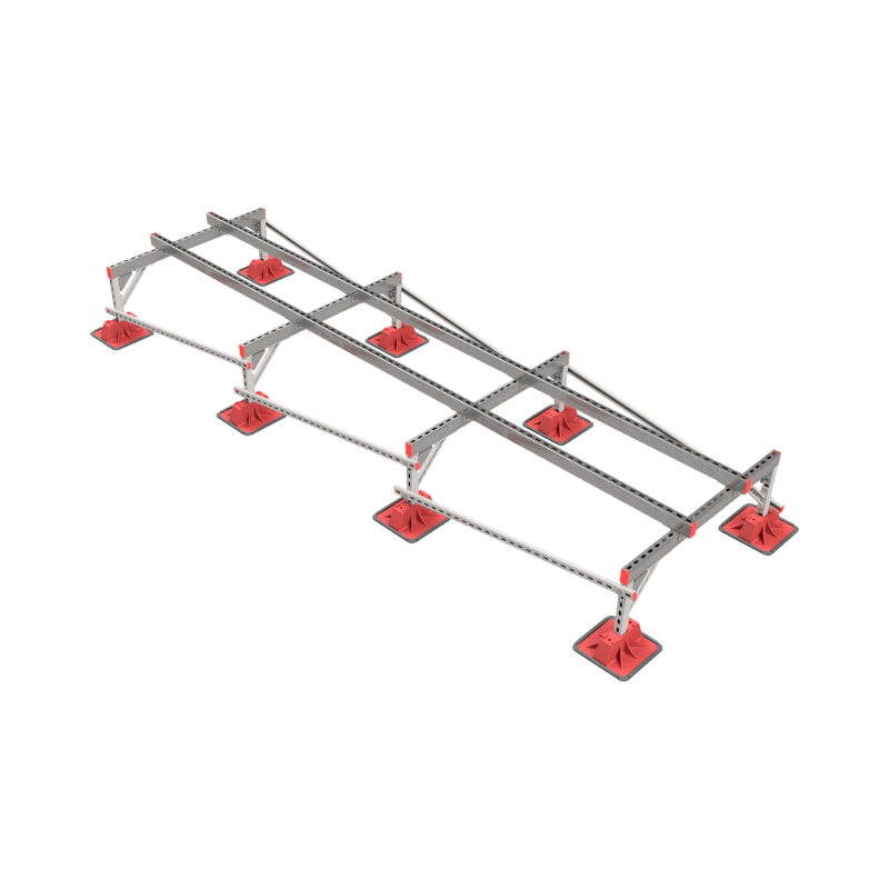 Опорная конструкция для установки оборудования TECHNORAPTOR LIGHTFOOT 1200х4000 тип 1