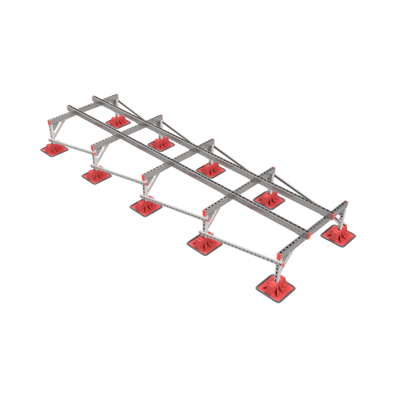 Опорная конструкция для установки оборудования TECHNORAPTOR LIGHTFOOT 1200х4000 тип 2 HD