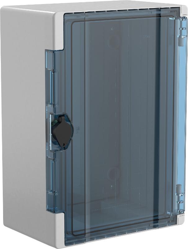 Корпус пластиковый ЩМПп 350х250х150 IP66 прозрачная дверь TETRA