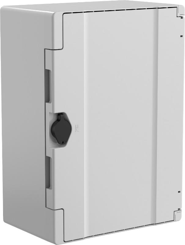 Корпус пластиковый ЩМПп 350х250х150 IP66 серый TETRA