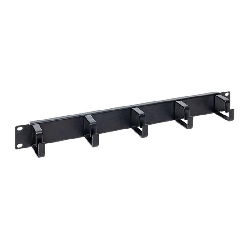 Кабельный органайзер TERACOM PRO 1U 5 колец чёрный