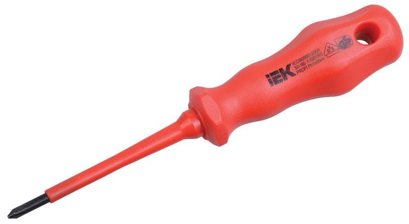 Отвертка крестовая Profi Ph0х75мм 1000В