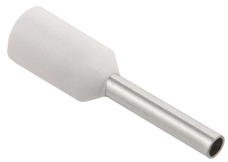 Наконечник НШВИ 0,75-8 белый (100шт/упак)