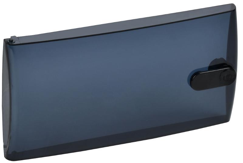 Дверца для корпуса пластикового ЩРН(В)-П-6 IP41 черная прозрачная UNION Compact