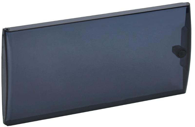 Дверца для корпуса пластикового ЩРН(В)-П-12 IP41 черная прозрачная UNION Compact