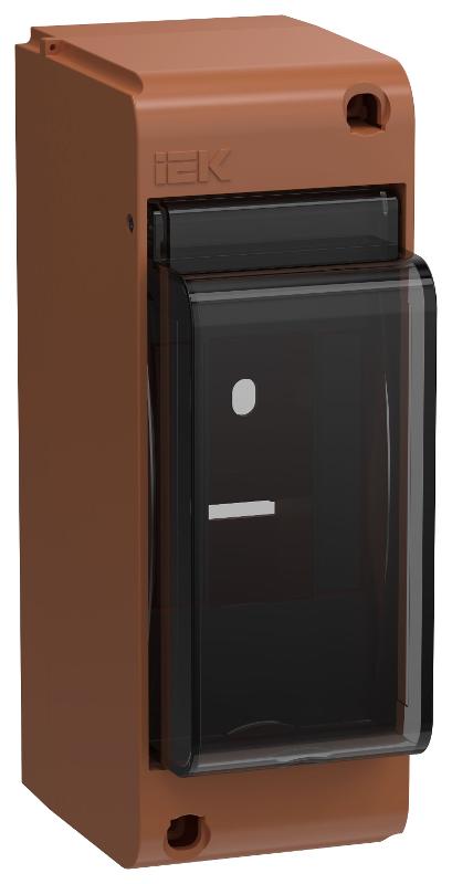 UNION Mini Корпус пластиковый на 2 модуля КМПн-2 IP30 дуб